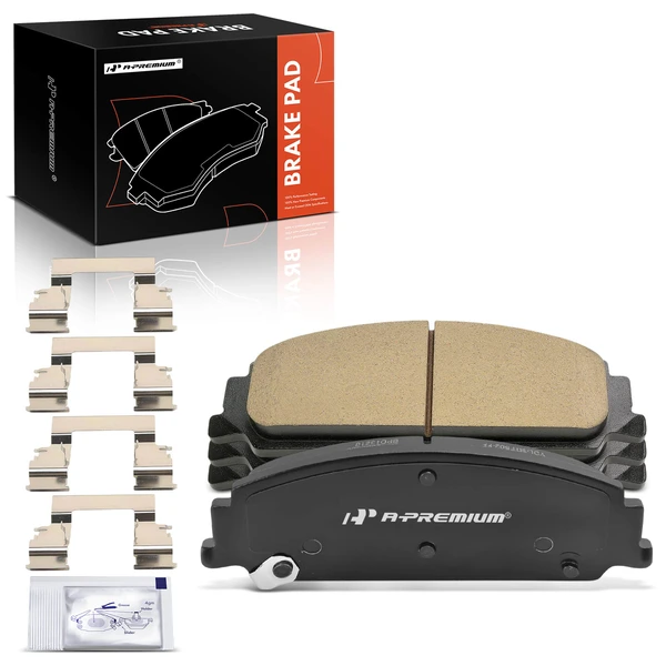 4 Pcs Front Ceramic Brake Pad for 2008-2009 Pontiac G8