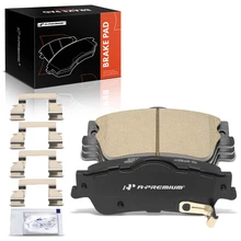 4 Pcs Rear Ceramic Brake Pads with Hardware for 2011-2017 Chevrolet Caprice