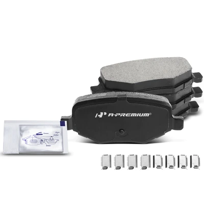 4 Pcs Rear Ceramic Brake Pads