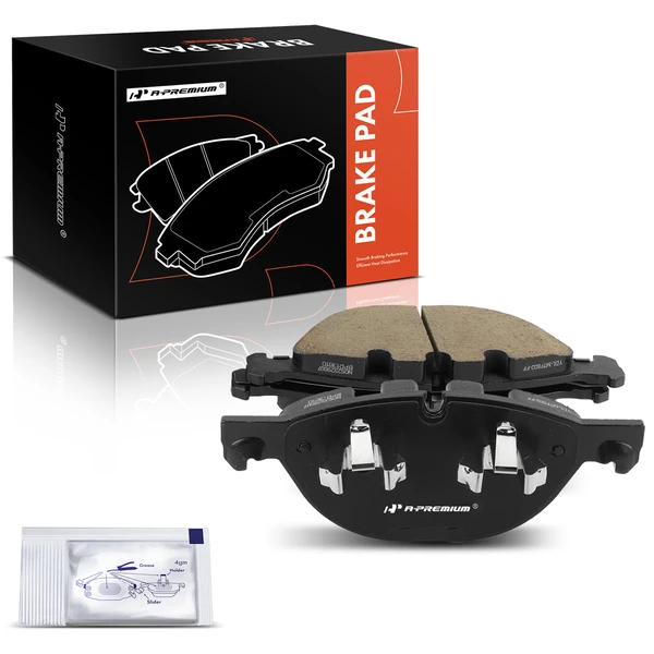 4 Pcs Front Ceramic Brake Pads for BMW X5 2011-2018 X6 2008-2019 V8 4.4L