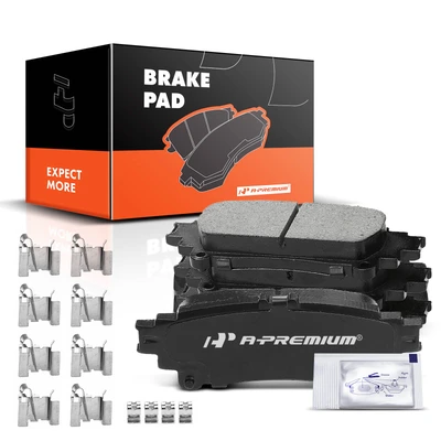4 Pcs Rear Ceramic Brake Pads