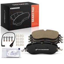 4 Pcs Front Ceramic Brake Pads for 2022-2025 Audi Q4 e-tron Sportback