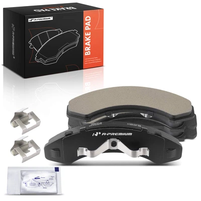 4 Pcs Front Ceramic Brake Pad