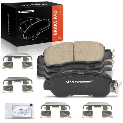 4 Pcs Front Ceramic Brake Pads