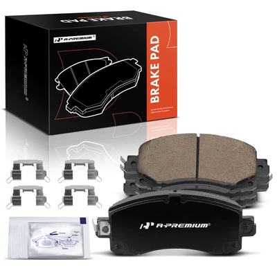 4 Pcs Front Ceramic Brake Pads