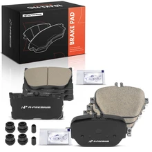 8 Pcs Front & Rear Ceramic Brake Pads for 2019-2020 Mercedes-Benz E53 AMG