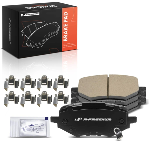 4 Pcs Rear Ceramic Brake Pad for Honda Clarity 2017-2021