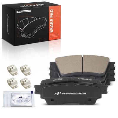 4 Pcs Rear Ceramic Brake Pad