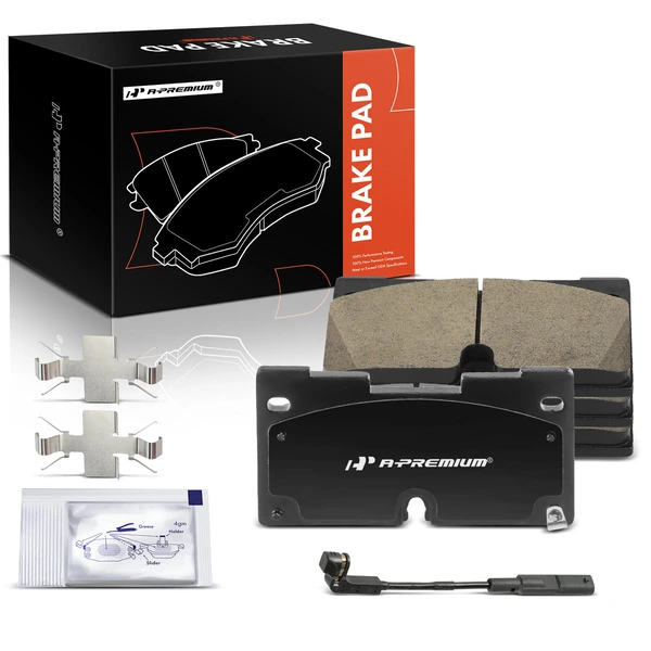 4 Pcs Front Ceramic Brake Pads for 2021-2022 Cadillac Escalade