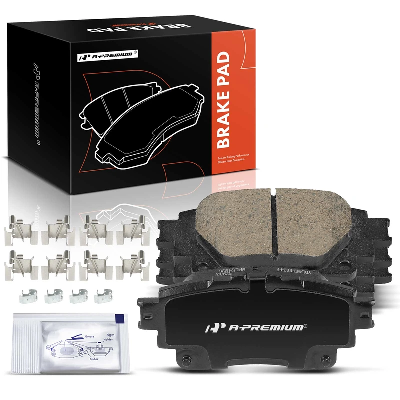 4 Pcs Rear Ceramic Brake Pads for 2020 Toyota Corolla