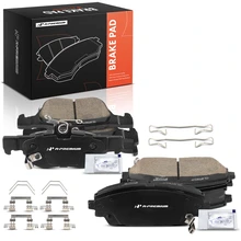 8 Pcs Front & Rear Ceramic Brake Pad for 2019-2023 Mazda 3