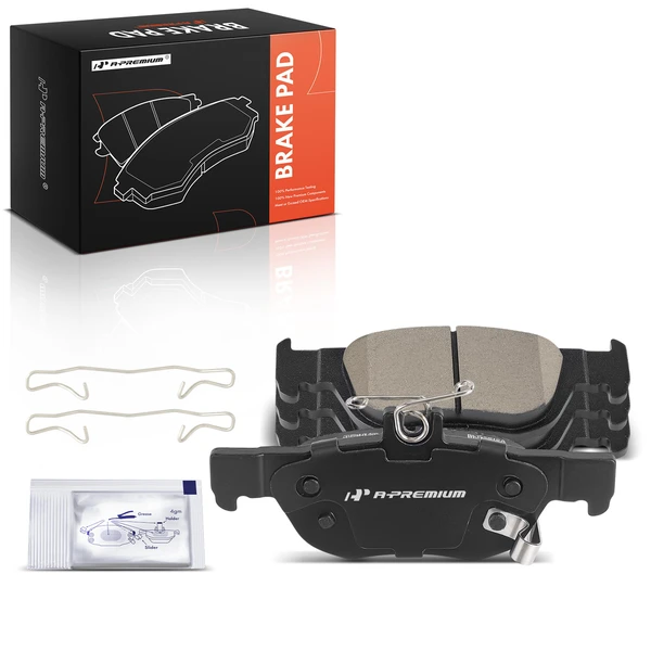 4 Pcs Rear Ceramic Brake Pad for 2019-2023 Mazda 3