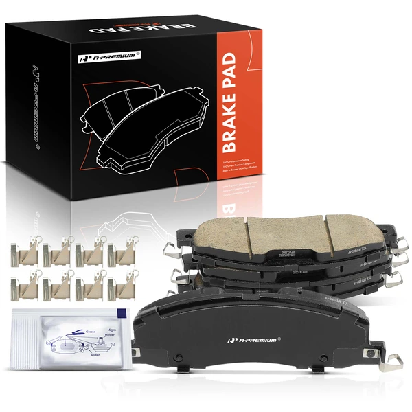 4 Pcs Front Ceramic Brake Pads for 2020-2023 Ford Explorer