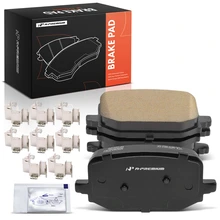 4 Pcs Rear Ceramic Brake Pads with Hardware for 2020-2023 Ford Explorer