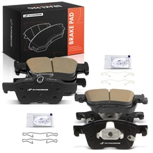 8 Pcs Front & Rear Ceramic Brake Pads with Hardware for 2022-2023 Ford Maverick