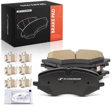 4 Pcs Front Ceramic Brake Pads with Hardware for 2020-2025 Buick Encore GX