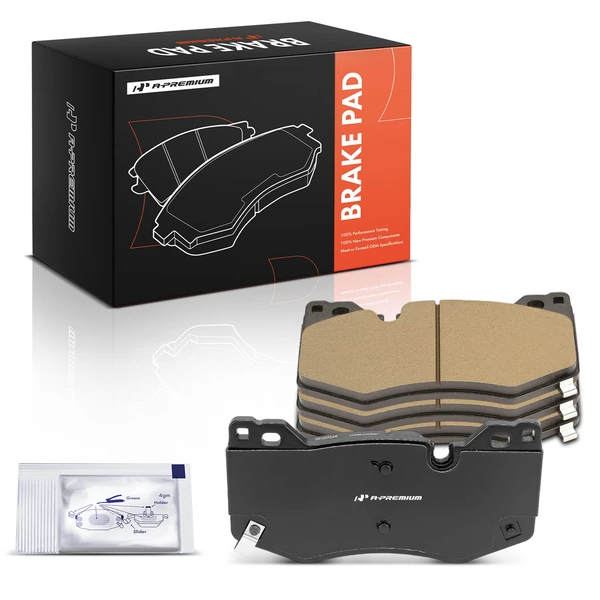 4 Pcs Front Ceramic Brake Pads for Chevrolet Camaro Corvette 2021-2023 Cadillac CT4