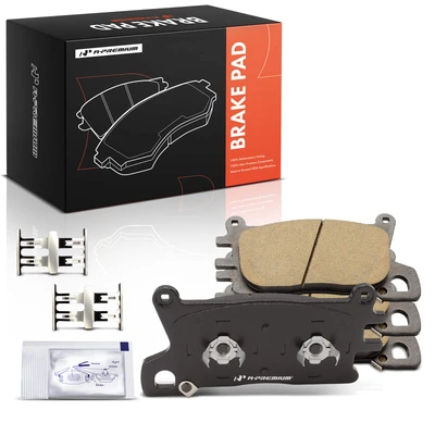 4 Pcs Front Brake Pads