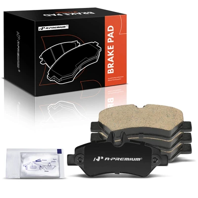 4 Pcs Rear Ceramic Brake Pads