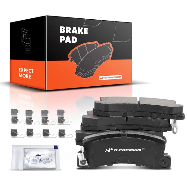 Rear Ceramic Brake Pads for Toyota Camry 90-99 Celica Solara Lexus ES250 ES300