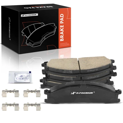 4 Pcs Front Ceramic Brake Pads