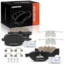 8 Pcs Front & Rear Ceramic Brake Pads