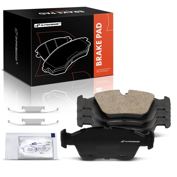 4 Pcs Front Ceramic Brake Pads for 1996-1999 BMW 328is