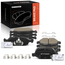 8 Pcs Front & Rear Ceramic Brake Pads for 2012-2019 Fiat 500