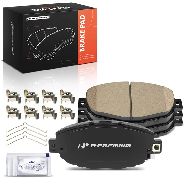 4 Pcs Front Ceramic Brake Pad for Lexus SC300 1999-2000 SC400 1992-2000