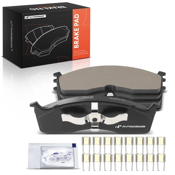 4 Pcs Front Ceramic Brake Pad for Chrysler Intrepid Dodge Neon