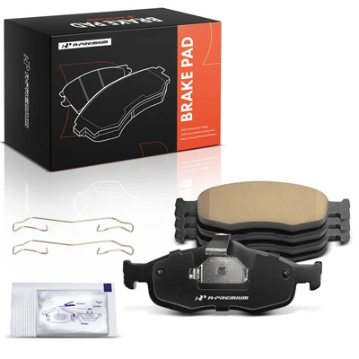 4 Pcs Front Ceramic Brake Pads