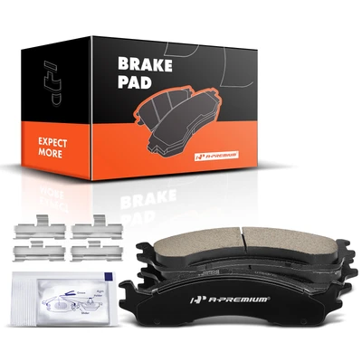 4 Pcs Front Ceramic Brake Pads