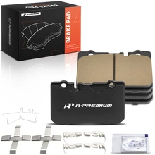 4 Pcs Front Ceramic Brake Pads with Hardware for 1995-2000 Lexus LS400