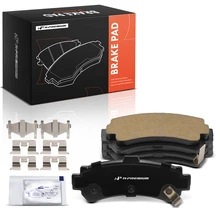 4 Pcs Rear Ceramic Brake Pads with Hardware for 1995-1999 Nissan Sentra