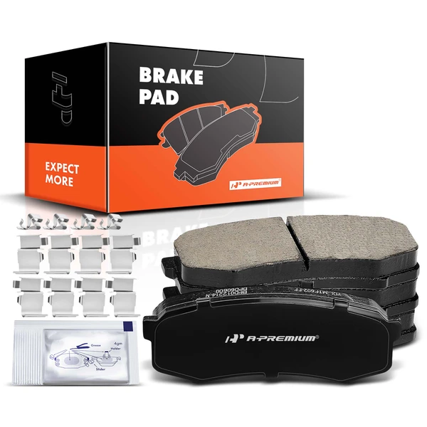 4 Pcs Rear Ceramic Brake Pads for 2010-2021 Lexus GX460