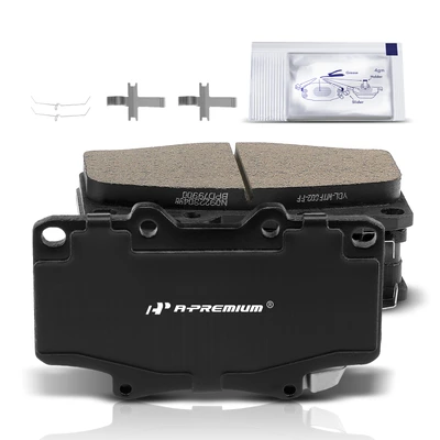 4 Pcs Front Ceramic Brake Pads