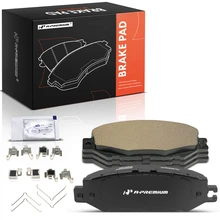 4 Pcs Rear Ceramic Brake Pads with Hardware for 1993-2000 Lexus LS400