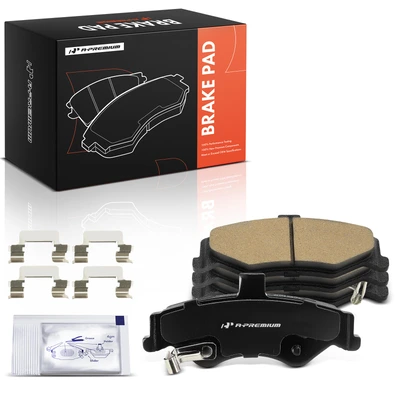4 Pcs Rear Ceramic Brake Pad
