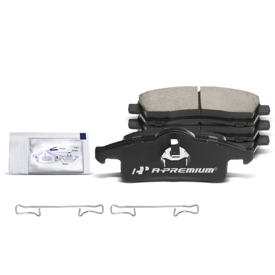 4 Pcs Rear Ceramic Brake Pads