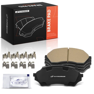 4 Pcs Front Ceramic Brake Pad