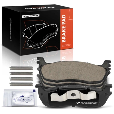 4 Pcs Rear Ceramic Brake Pads