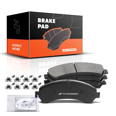 4 Pcs Front Ceramic Brake Pads