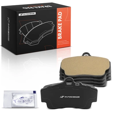 4 Pcs Rear Ceramic Brake Pad