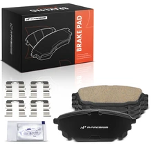 4 Pcs Rear Ceramic Brake Pad for 2002-2003 Mazda Protege5