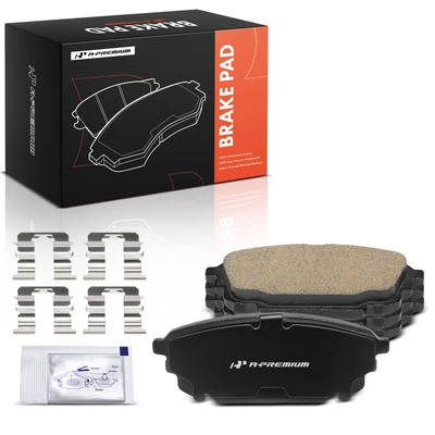 4 Pcs Rear Ceramic Brake Pad