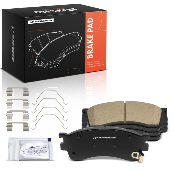 4 Pcs Front Ceramic Brake Pad for Mazda Protege 2001-2003 Protege5 2002-2003