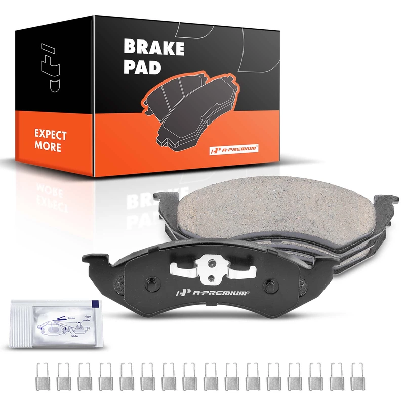 Front Ceramic Brake Pads for 2000-2002 Dodge Durango