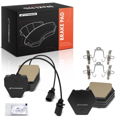 8 Pcs Front Ceramic Brake Pad