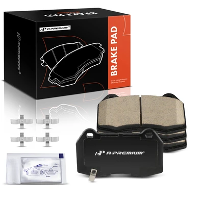4 Pcs Front Ceramic Brake Pads