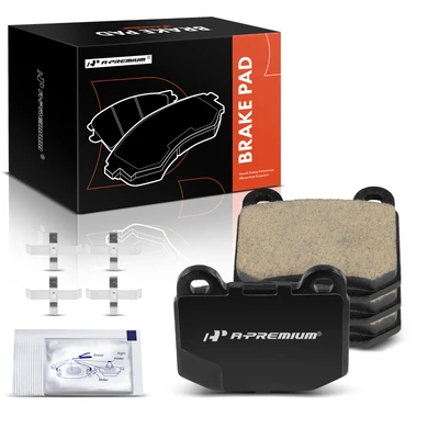4 Pcs Rear Ceramic Brake Pads
